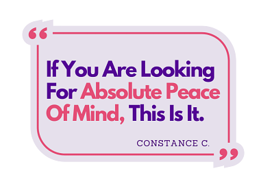 A quote from constance c.